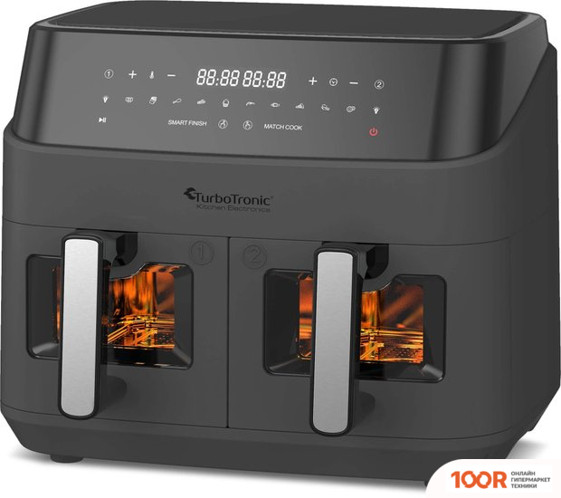 Аэрогриль / фритюрница TurboTronic TT-DAF6W (СЕРЫЙ) (9301)