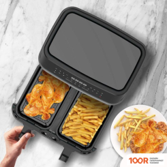 Аэрогриль / фритюрница TurboTronic TT-DAF6W (СЕРЫЙ) (9301)