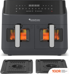 Аэрогриль / фритюрница TurboTronic TT-DAF6W (СЕРЫЙ) (9301)