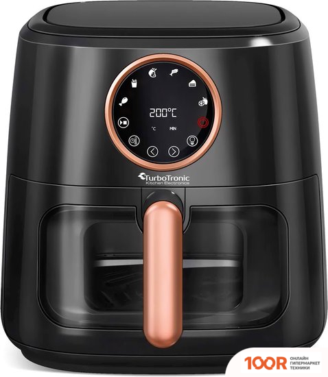 Аэрогриль / фритюрница TurboTronic TT-AF200 (ЧЕРНЫЙ) (9293)