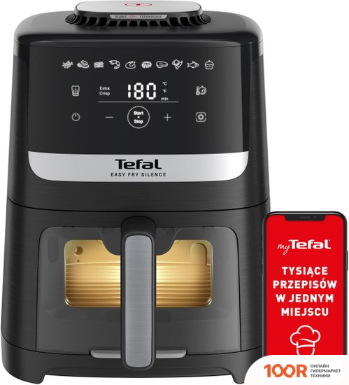 Аэрогриль / фритюрница Tefal EASY FRY SILENCE EY5568E0 (9262)