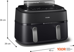 Аэрогриль / фритюрница Philips 5000 SERIES NA550/00 (9118)