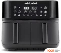 Аэрогриль / фритюрница NutriBullet TWIN DRAWER NBA081B (9091)