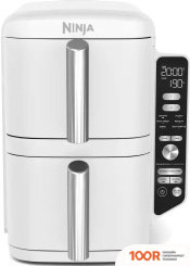 Аэрогриль / фритюрница Ninja DOUBLE STACK XL AIRFRYER SL400UKWH (9077)