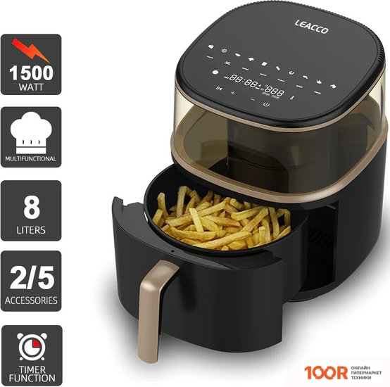 Аэрогриль / фритюрница LEACCO AF017 (9038)