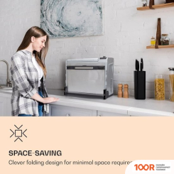 Аэрогриль / фритюрница Klarstein VITA-CRISP (СЕРЕБРИСТЫЙ) (9020)