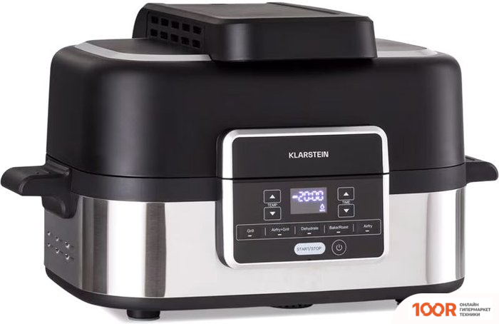 Аэрогриль / фритюрница Klarstein COMBO AIR (НЕРЖАВЕЮЩАЯ СТАЛЬ) (9008)