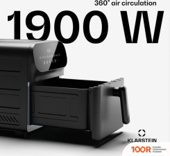Аэрогриль / фритюрница Klarstein AEROCRISP 9 DIGITAL (ЧЕРНЫЙ) (8996)