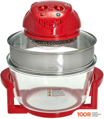 Аэрогриль / фритюрница Delta DL-6006A (КРАСНЫЙ) (8799)