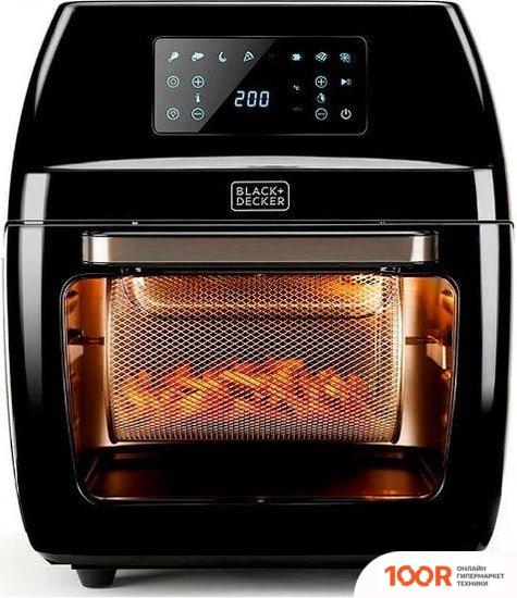 Аэрогриль / фритюрница Black & Decker BXAFO1200E (8743)
