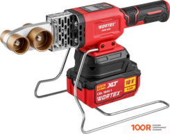 Аппарат для сварки труб Wortex CWM 1834 1304777 (С 1-ИМ АКБ) (8687)