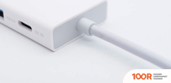 Хаб / Док-станция Xiaomi 4-IN-1 DUAL-HEAD SPLITTER XMSTFXQ01YM (КИТАЙСКАЯ ВЕРСИЯ) (8485)