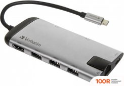 Хаб / Док-станция Verbatim USB-C MULTIPORT HUB 49142 (8483)