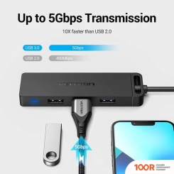 Хаб / Док-станция Vention CHTBB (8461)