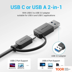 Хаб / Док-станция Vention CHTBB (8461)