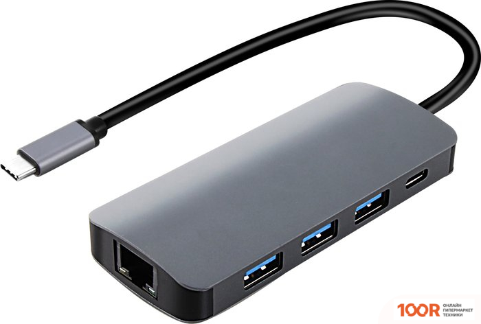 Хаб / Док-станция VCOM CU4641 (8440)