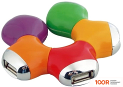 Хаб / Док-станция USBTOP ЦВЕТОК USB2.0 - 4X USB2.0 (8424)