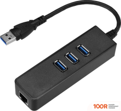 Хаб / Док-станция USBTOP USB3.0 - 3XUSB3.0/RJ45 (8399)