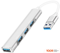 Хаб / Док-станция USBTOP USB3.0 - 3XUSB2.0+1XUSB3.0 (8398)