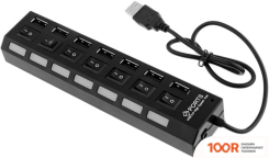 Хаб / Док-станция USBTOP USB2.0 TYPE-A - 7X USB2.0 С ВЫКЛЮЧАТЕЛЯМИ (8397)