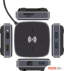 Хаб / Док-станция USBTOP USB-C MULTIFUNCTIONAL HUB (8393)