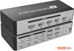 Хаб / Док-станция USBTOP USB TYPE-C - HDMI/USB TYPE-A/USB TYPE-C (8390)