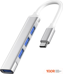 Хаб / Док-станция USBTOP USB TYPE-C - 4XUSB TYPE-A 556374 (8389)