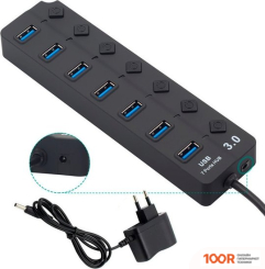 Хаб / Док-станция USBTOP USB TYPE-A - 4XUSB TYPE-A MOD02 556946 (8379)