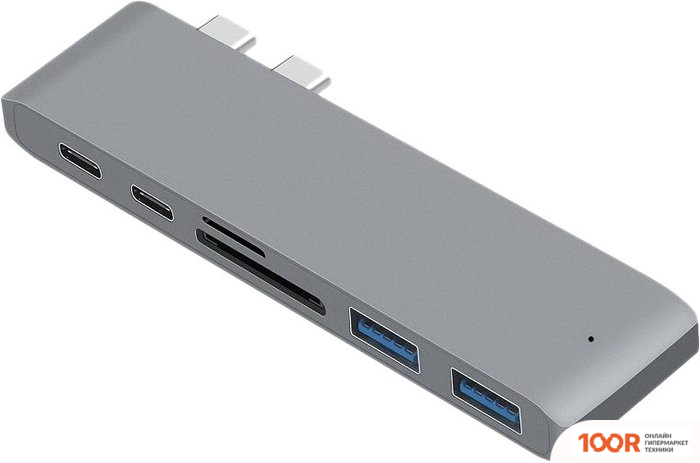 Хаб / Док-станция USBTOP 2XUSB3.1 TYPE-C - 2XUSB3.0/2XUSB3.1 TYPE-C (8371)