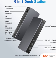 Хаб / Док-станция Ugreen CM615 90912 (8361)