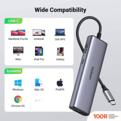 Хаб / Док-станция Ugreen CM512 90568 (8359)