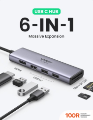 Хаб / Док-станция Ugreen CM511 60383 (8354)