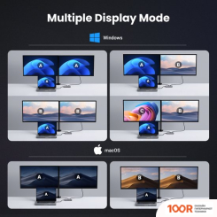 Хаб / Док-станция Ugreen CM498 15852 (8348)