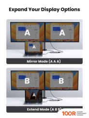 Хаб / Док-станция Ugreen CM498 15601 (8347)