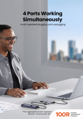 Хаб / Док-станция Ugreen CM473 15395 (8335)