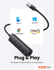 Хаб / Док-станция Ugreen CM416 10915 (8331)