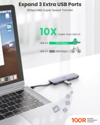 Хаб / Док-станция Ugreen CM285 70408 (8326)