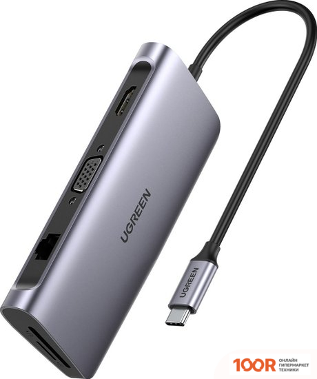 Хаб / Док-станция Ugreen CM179 40873 (8311)