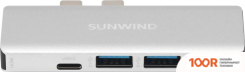 Хаб / Док-станция SunWind SW-DS040 (8294)