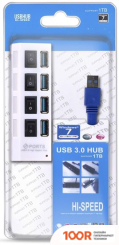 Хаб / Док-станция SmartBuy SBHA-7304-W (8284)
