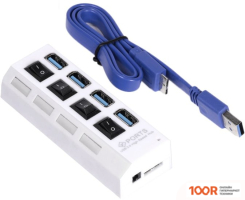 Хаб / Док-станция SmartBuy SBHA-7304-W (8284)