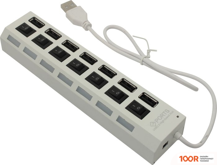 Хаб / Док-станция SmartBuy SBHA-7207-W (8282)