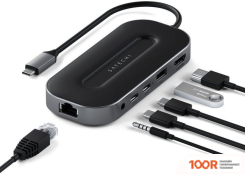 Хаб / Док-станция Satechi USB-4 MULTIPORT W2.5G ETHERNET ST-U4MGEM (8255)