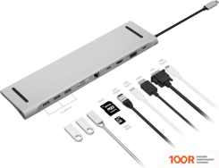 Хаб / Док-станция Rombica TYPE-C OPTIMA TC-00260 (8213)