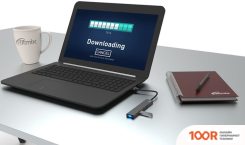 Хаб / Док-станция Ritmix CR-4406 METAL (8211)