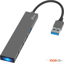 Хаб / Док-станция Ritmix CR-4406 METAL (8211)