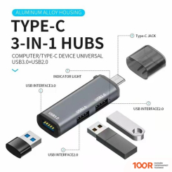 Хаб / Док-станция Orient CU-327 (8155)