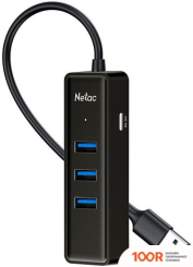 Хаб / Док-станция Netac WF12 NT08WF12-30BK (8145)