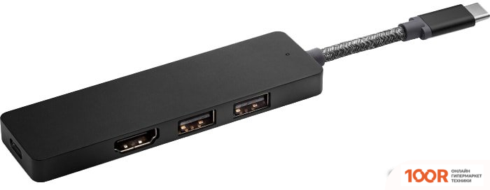 Хаб / Док-станция HP ELITE USB-C HUB 4WX89AA (8096)