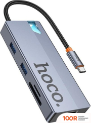 Хаб / Док-станция Hoco HB52 (0.18 М) (8094)
